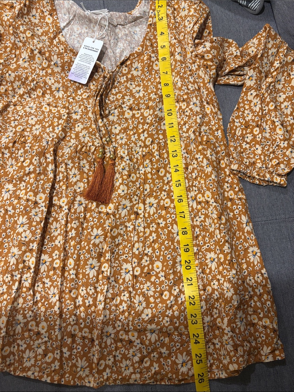 Lascana floral boho blouse - Picture 10 of 11